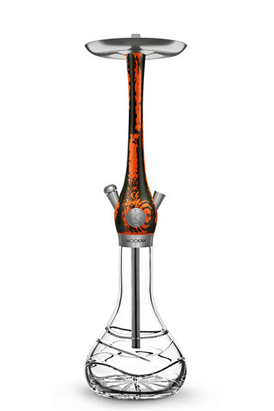 Кальян Wookah Black/Orange Crystal Waves