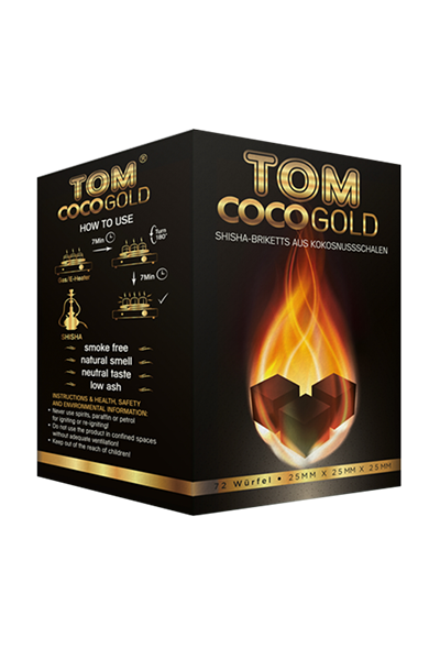 Вугілля кокосове Tom Cococha Gold